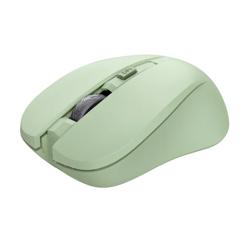 Trust Mydo Wireless Funkmaus, leise, Grün – Produktbild 1 von 1