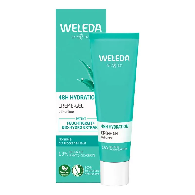 Weleda Weleda 48H Hydration Creme-Gel – Produktbild 2 von 3