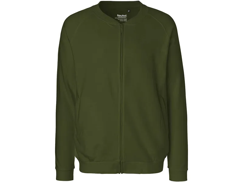 Neutral Neutral Bio-Unisex-Jacke mit Seitentaschen, military, Gr. XS – Produktbild 1 von 1