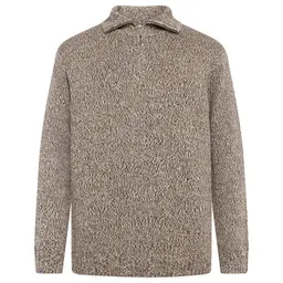 KnowledgeCotton Apparel KnowledgeCotton Apparel Strickpullover Quater zip sweater – Produktbild 1 von 1
