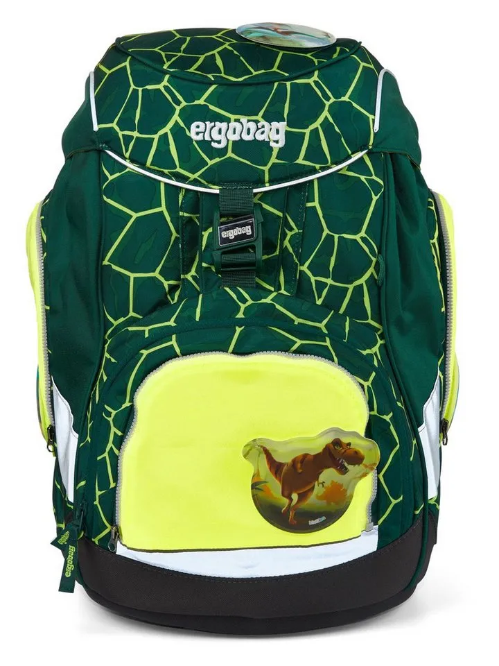 Ergobag Ergobag Schulranzen Fluo Zip Set (3-tlg), reflektierend, Gelb, – Produktbild 7 von 7