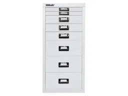 Bisley Bisley Schubladenschrank 8 Schübe, DIN A4 weiß – Produktbild 1 von 1