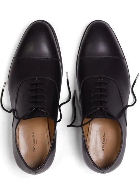 Will's Vegan Shop Will's Vegan Shop Goodyear Welt Oxfords Herren, Chestnut, – Produktbild 1 von 3