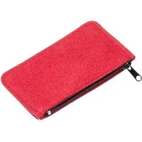 Schlüsseltasche aus Wollfilz 'Key Zip' 12,5x7cm rot – Produktbild 1 von 1