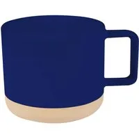 Keramiktasse "Stanley" 400 ml, kobalt – Produktbild 1 von 1