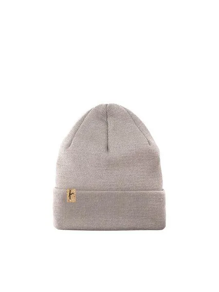 FUXBAU FUXBAU Kinder Merino Kork Beanie, Sand, – Produktbild 2 von 4