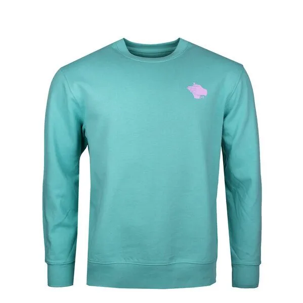FÄDD FÄDD Herren Sweatshirt Pullover aus Bio-Baumwolle "FALSCHRUM VERSTECKTER FIEDLER", Blau, – Produktbild 1 von 4