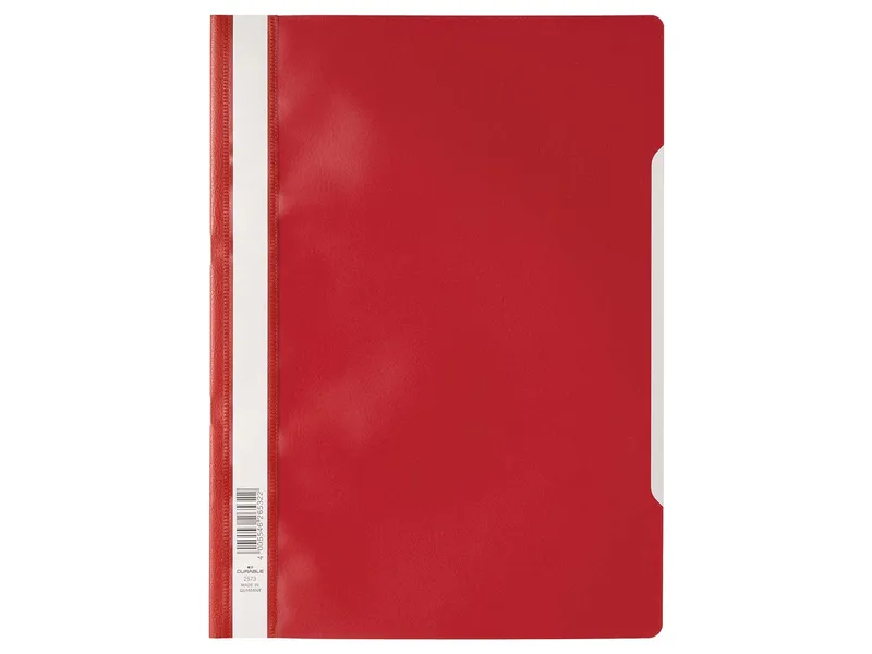 Durable DURABLE Schnellhefter DIN A4 aus Polypropylen, rot – Produktbild 1 von 1