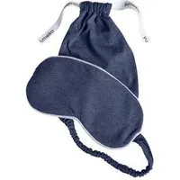Yumeko Schlafmaske Jersey “Yumeko” aus Bio-Baumwolle, Indigo blue, – Produktbild 1 von 1