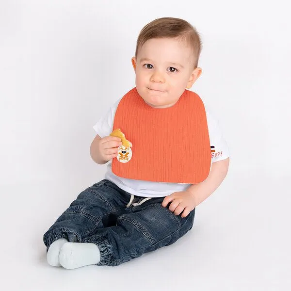 PAPATE PAPATE Lätzchen aus Bio-Baumwolle, Rot, – Produktbild 4 von 4