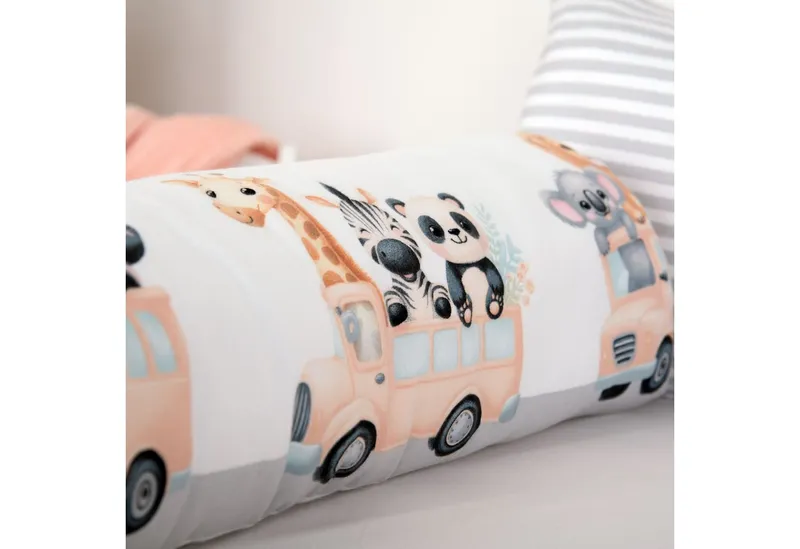 Baby Best Baby Best Babybettwäsche babybest Adventure Buddies, Flanell, 2 teilig, Bunt, – Produktbild 4 von 5