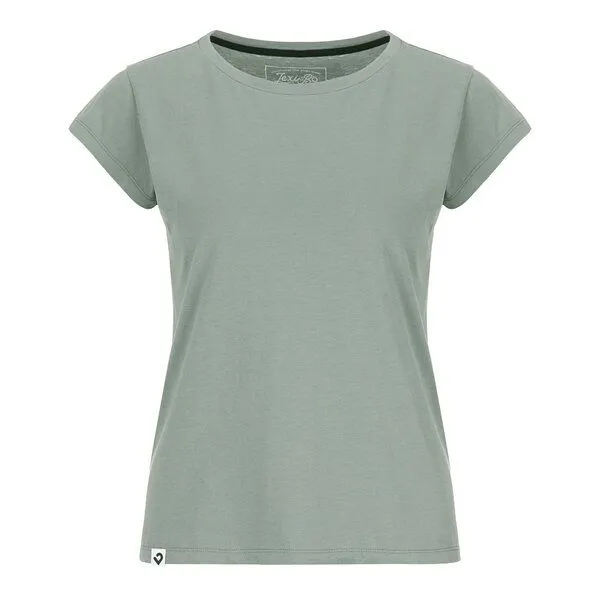 Lexi&Bö Lexi&Bö Damen Basic T-Shirt Unicolor, Hell grau, – Produktbild 1 von 1