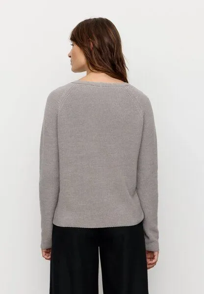 recolution Damen Strickpullover aus Bio-Baumwolle - ARUGULA - recolution, Greige (grau), – Produktbild 1 von 4