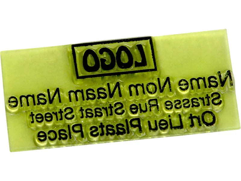 Colop Colop Ersatztextplatte P30 5-zeilig mit Logo – Produktbild 1 von 1