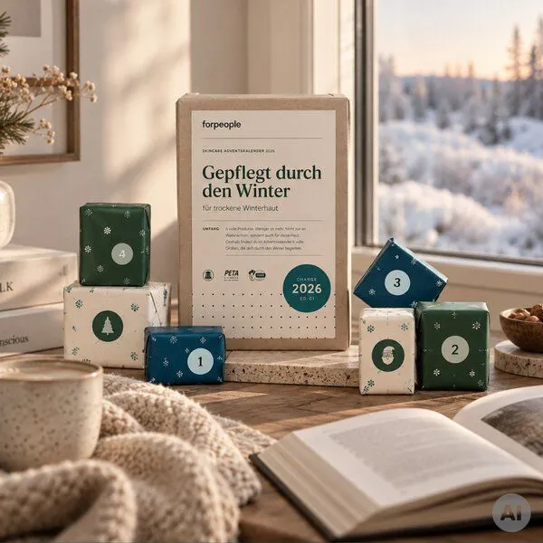forpeople Skincare Adventskalender 2026 - 6 volle Größen statt 24 Kleinigkeiten - forpeople – Produktbild 4 von 4