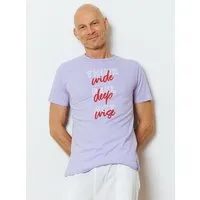 SPARKLES OF LIGHT SPARKLES OF LIGHT Yoga Shirt | THINK FEEL ACT, Lila, – Produktbild 1 von 1