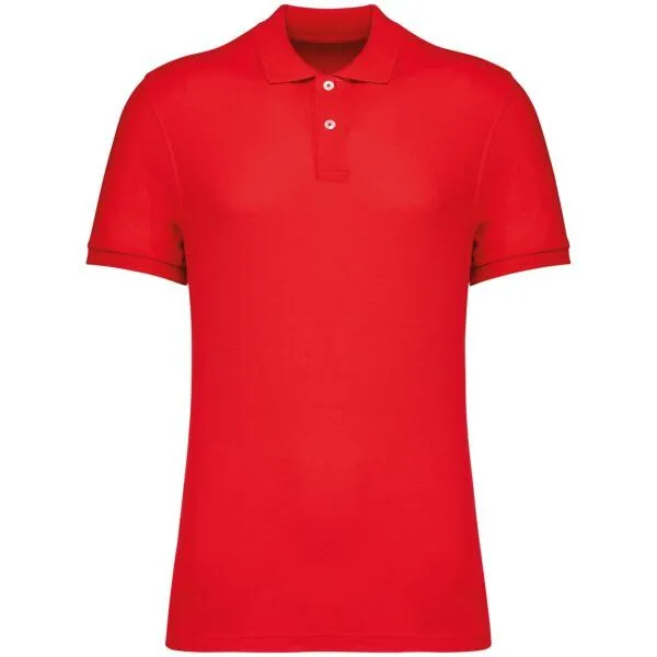 Greenspired Greenspired Umweltfreundliches Polohemd aus Pikeetrikot für Herren 220g/m² S-4XL, Mohnrot, – Produktbild 1 von 1