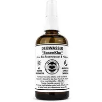 Two Hands BIO Two Hands BIO Deo Wasser „RosenKlar“ - Pures Bio-Rosenwasser & Natron - Alkoholfrei - Bio Vegan – Produktbild 1 von 1