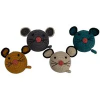 El Puente El Puente Maßband "Maus" | Fair Trade & Handmade aus Vietnam, Natur, – Produktbild 1 von 1