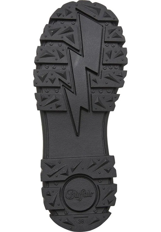 Buffalo Buffalo ASPHA LACE UP BOOT MB - VEGAN NAPPA Stiefel, Schwarz, – Produktbild 4 von 5