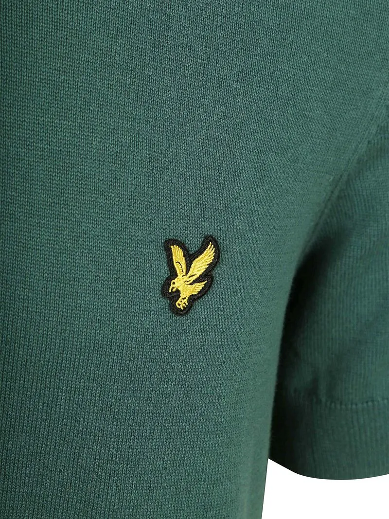 Lyle and Scott Lyle & Scott Strick-Poloshirt Grün - Größe XXL, Grün, – Produktbild 3 von 3