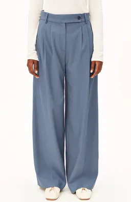 ARMEDANGELS ARMEDANGELS Damen vegan Hose Kaayua Dusty Moon Blau – Produktbild 1 von 1