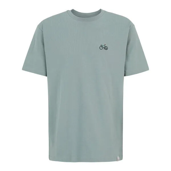 Iriedaily Iriedaily Peaceride Emb Tee, Dark slate (blau), – Produktbild 1 von 3