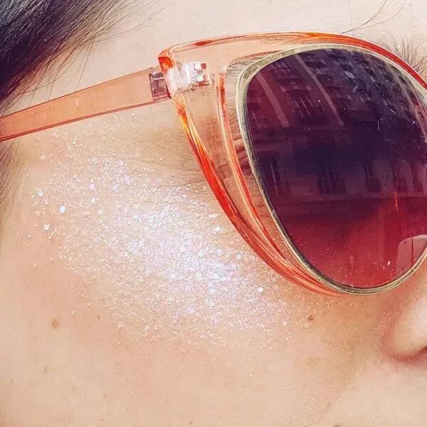 SI SI LA PAILLETTE SI SI LA PAILLETTE Biologisch abbaubarer Glitter, Nuit blanche, – Produktbild 2 von 2