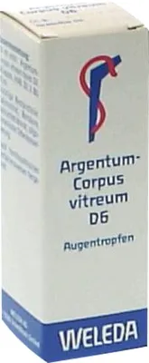 Weleda WELEDA ARGENTUM CORPUS Vitreum D 6 Augentropfen 10 ml Augentropfen – Produktbild 1 von 1