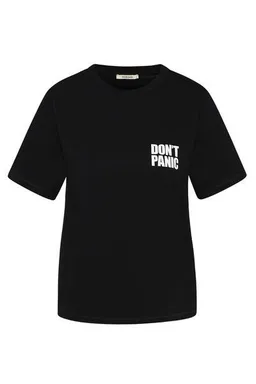 Wunderwerk Wunderwerk Damen Tee aus Bio-Baumwolle "Tee don't panic small" – Produktbild 1 von 1