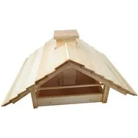 NATUREHOME NATUREHOME Vogelhaus mit Satteldach und Futterschacht – Produktbild 1 von 1