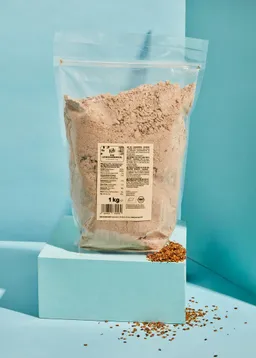 KoRo Teilentöltes Bio Leinsamenmehl 1 kg – Produktbild 1 von 1
