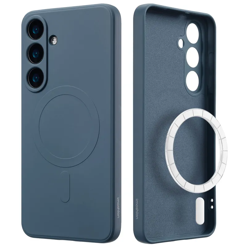 imoshion imoshion Color Back Cover mit MagSafe für das Samsung Galaxy S25 Plus, Dunkelblau, – Produktbild 1 von 1