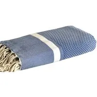 Just Be Just Be Hamamtuch / Strandtuch Maxi XL Pied de Lion, Königsblau, – Produktbild 1 von 1