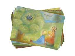Sagro Verlag Postkarten Frühling 5 Stück – Produktbild 1 von 1