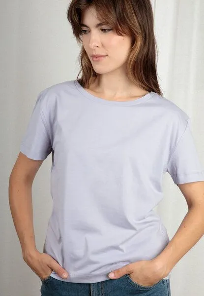 TORLAND TORLAND Damen T-Shirt SERENA, Lila (lavender), – Produktbild 1 von 4