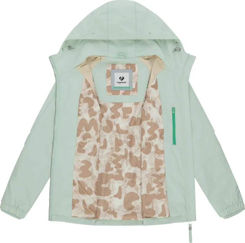 ragwear ragwear Funktionsjacke Dizzea Wasserdichte und atmungsaktive Übergangsjacke, Grün, – Produktbild 1 von 5
