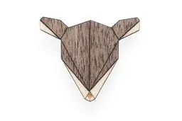 BeWooden BeWooden Brosche aus Holz – Reh – Produktbild 1 von 1