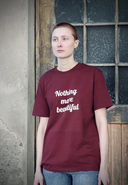TORLAND Torland T-Shirt Euler's Identity True Generation, Rot (burgundy), – Produktbild 2 von 3