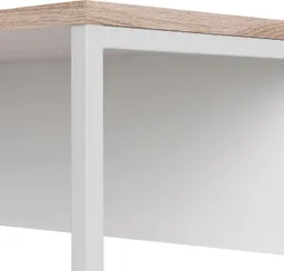 Home affaire Eckschreibtisch Plus, Schreibtisch mit vielen Stauraummöglichkeiten, Gestell aus Metall – Produktbild 1 von 1