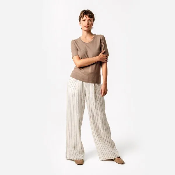 Living Crafts Living Crafts T-Shirt - TABERA, Affogato (braun), – Produktbild 4 von 4