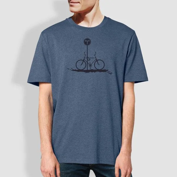little kiwi little kiwi Männer T-Shirt, "NoWay", Blue, – Produktbild 1 von 2