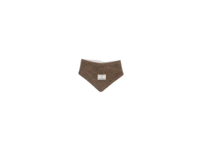 Pickapooh Pickapooh Baby und Kinder Dreieckstuch Bio-Schurwolle brown Gr.1 38cm lang, Braun, – Produktbild 1 von 1