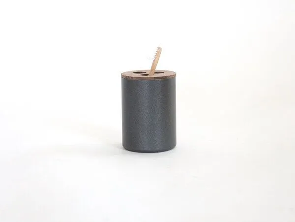 werkvoll by Lena Peter werkvoll by Lena Peter Recycling Feuerlöscher Zahnbürstenhalter FIRE, Anthrazit, – Produktbild 1 von 4