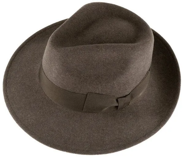 Alpenleder Alpenleder Filzhut PALERMO, Saddle brown, – Produktbild 1 von 5