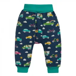 Frugi Frugi Pumphose Autos Space Blue Rainbow Roads – Produktbild 1 von 1