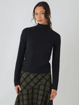 Honest Basics Honest Basics Damen Jersey-Rollkragenshirt aus Bio- und recycelter Baumwolle – Produktbild 1 von 1