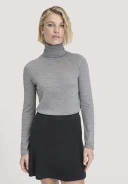 hessnatur hessnatur Strick Rollkragen Pullover Slim aus reiner Bio-Merinowolle – Produktbild 1 von 1