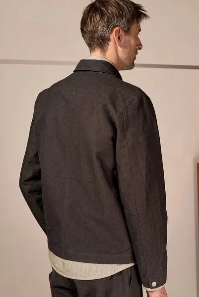 About Companions About Companions Lässige Jacke ASIR aus Bio-Baumwoll-Denim, Blue, – Produktbild 6 von 8