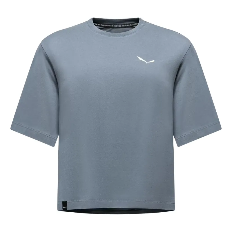 Salewa Locker T-Shirt Damen Salewa Eagle, Bleu, – Produktbild 1 von 1